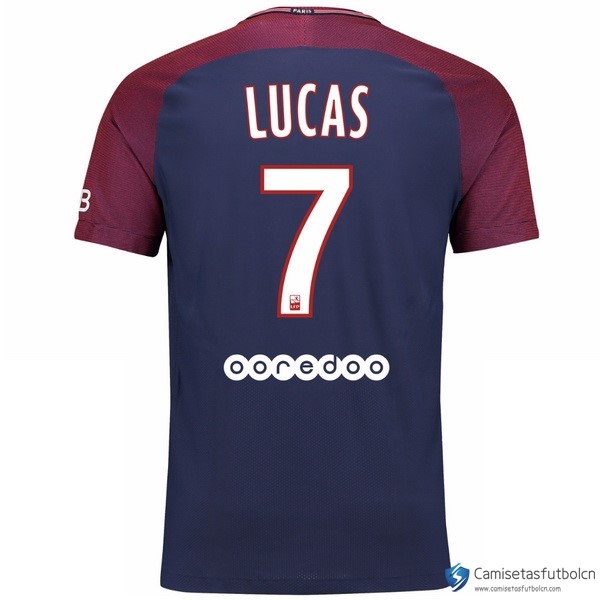 Camiseta Paris Saint Germain Primera equipo Lucas 2017-18